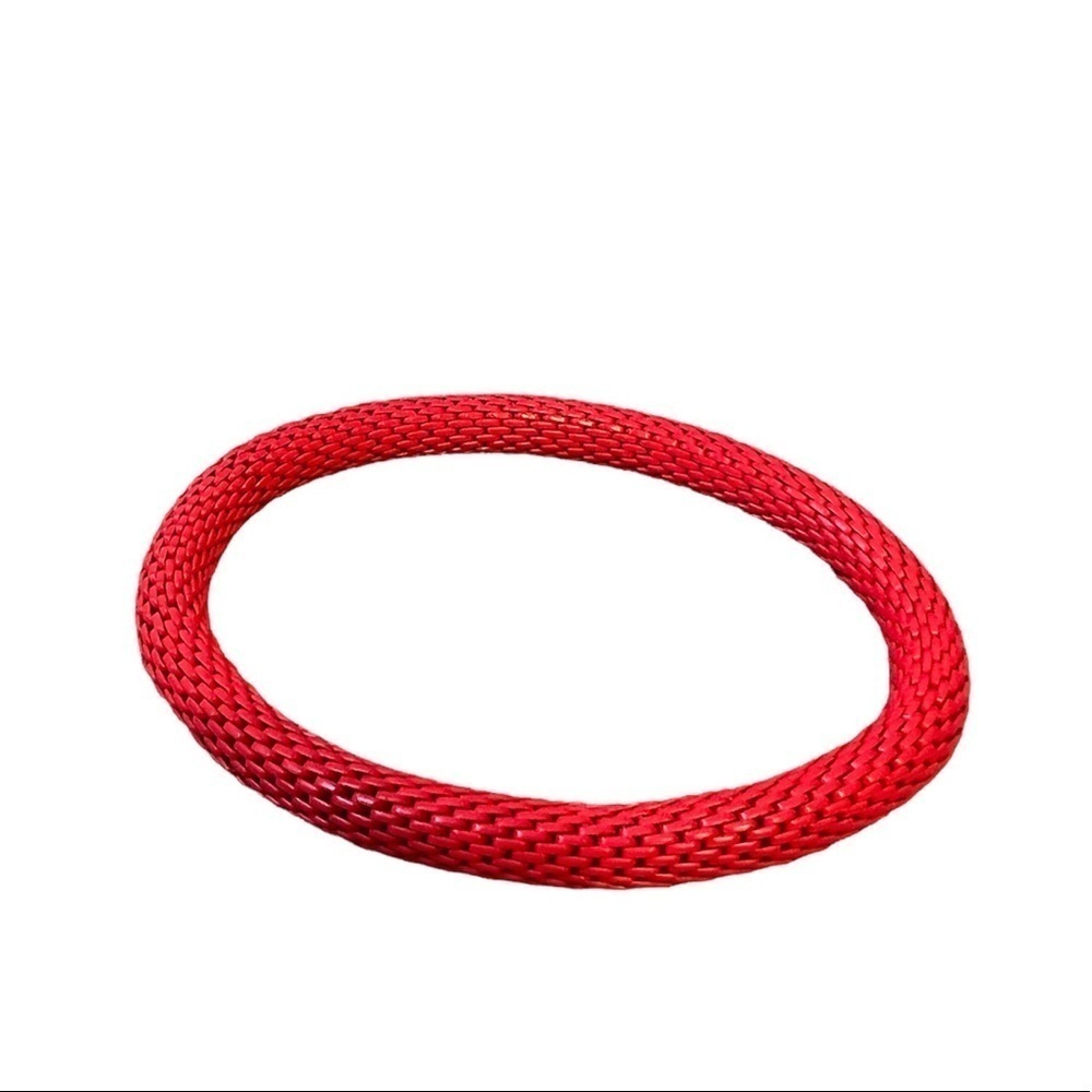H&M Hot Pink Stretch Woven Bracelet